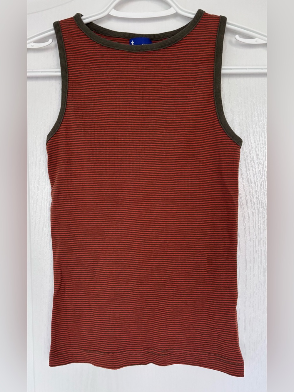 Striped Cotton Tank Top